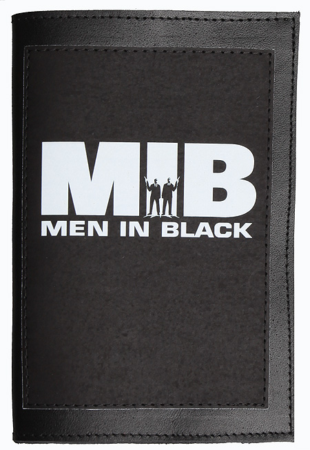 Обложка для паспорта "Men in black" 14 см Автор: Дмитрий Михайлов инфо 2572c.