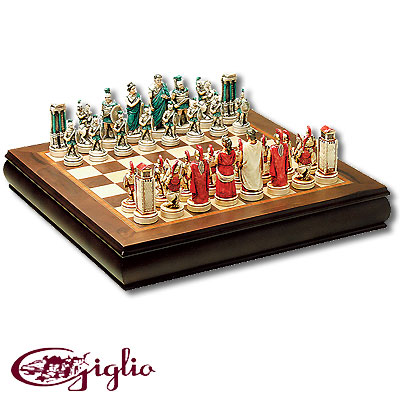 Шахматы "Троянская битва" (GIGCFS7) 38 см х 10 см инфо 7551c.
