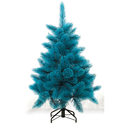 Елка новогодняя, цвет: голубой, 1,6 м Новогодняя продукция Mister Christmas 2007 г инфо 7691c.