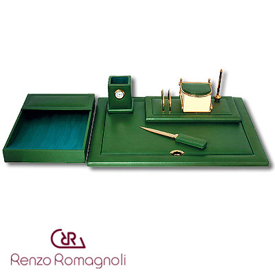 Настольный набор, зеленый Renzo Romagnoli 2007 г инфо 7812c.