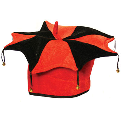 Шляпа карнавальная "Шут" 15257 текстиль Изготовитель: Китай Артикул: 15257 инфо 9044c.