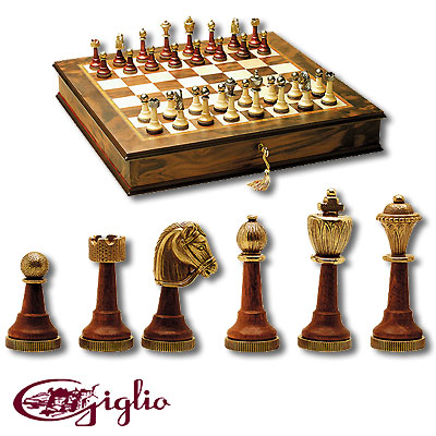 Шахматы подарочные (GIGCh3) Giglio 2007 г инфо 9265c.