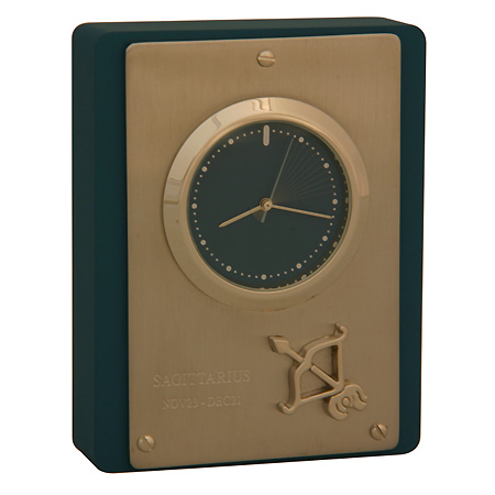 Часы настольные Olmecs "Стрелец", цвет синий W-09-A х 1,5 см Цвет: синий инфо 12161f.