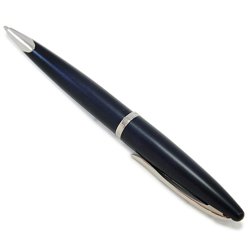 Ручка шариковая "Carene Charcoal Grey" (синие чернила) посеребрение Производитель: Франция Артикул: 16-1554 инфо 13093f.