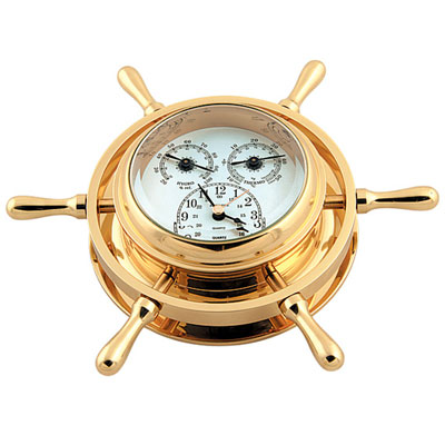 Часы "Штурвал" с комплектом приборов см Диаметр изделия: 15 см инфо 13158f.