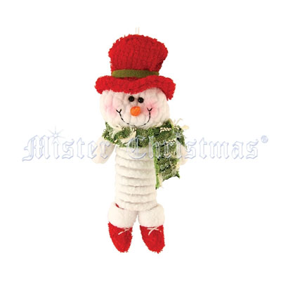Игрушка новогодняя "Снеговик", цвет: красный красный Производитель: Ирландия Артикул: НКМ-022 инфо 4881h.