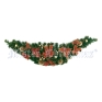 Гирлянда еловая украшенная, цвет: зеленый, красный, 90 см Новогодняя продукция Mister Christmas 2008 г инфо 4902h.