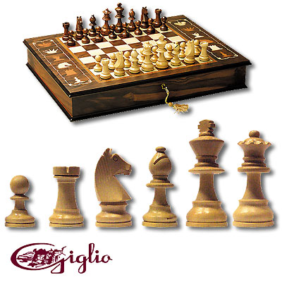 Шахматы подарочные (GIGCh1) Giglio 2007 г инфо 6548h.