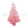 Елка настольная, цвет: бело-розовый, 60 см Новогодняя продукция Mister Christmas 2008 г ; Упаковка: пакет инфо 90i.