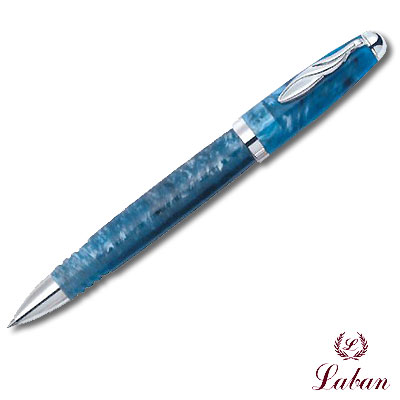 Ручка роллер "MONARCH" в подарочной коробке, голубая мкм серебра Цвет: голубой, серебряный инфо 267i.
