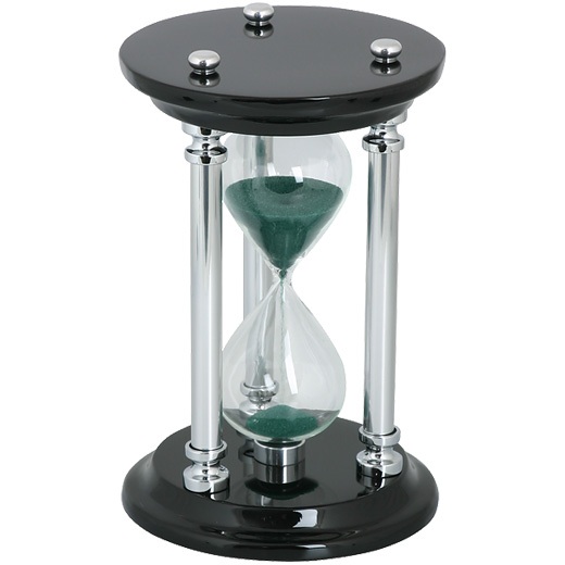 Часы песочные Linea del Tempo (цвет: зеленый) Часы настенные, настольные 2008 г инфо 371i.