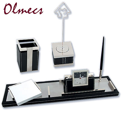 Настольный набор Olmecs, 5 предметов Olmecs 2007 г инфо 1321i.
